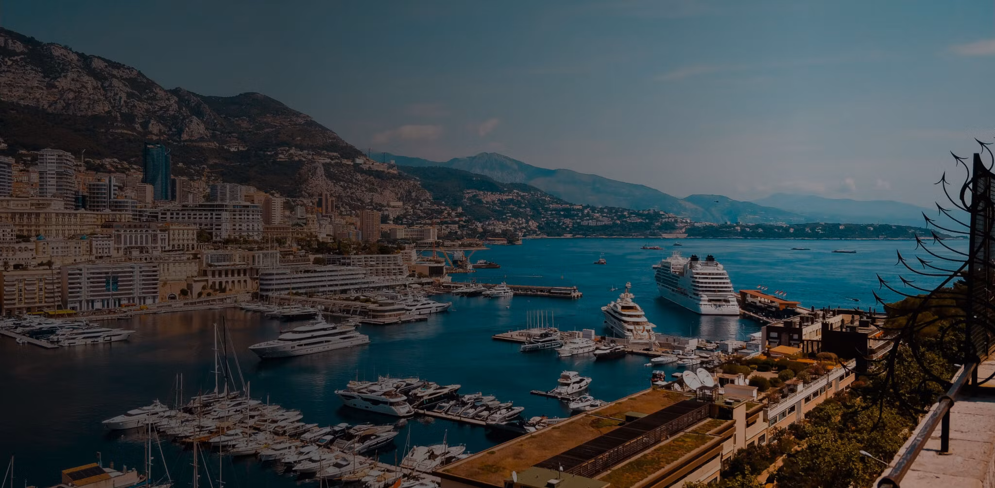 Molo a Monaco.