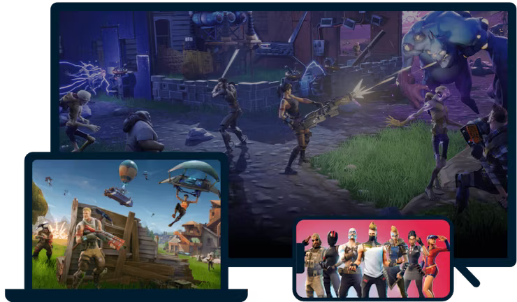 Fortnite บนอุปกรณ์ที่หลากหลาย